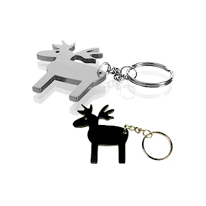 Avaimenperä Hirvi pullonavaajalla