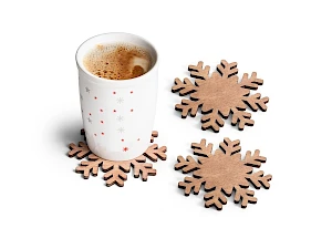 Lasinaluset Lumihiutale