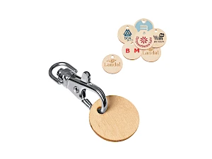 Ostoskärrypoletti puinen