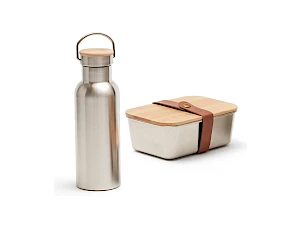 Miles -lounasrasia ja termospullo