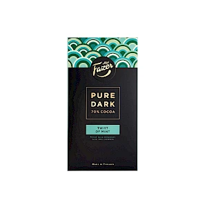 Fazer Pure Dark 70% Cocoa - Twist of Mint 95G