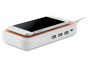 Bamboo langaton laturi 4 USB