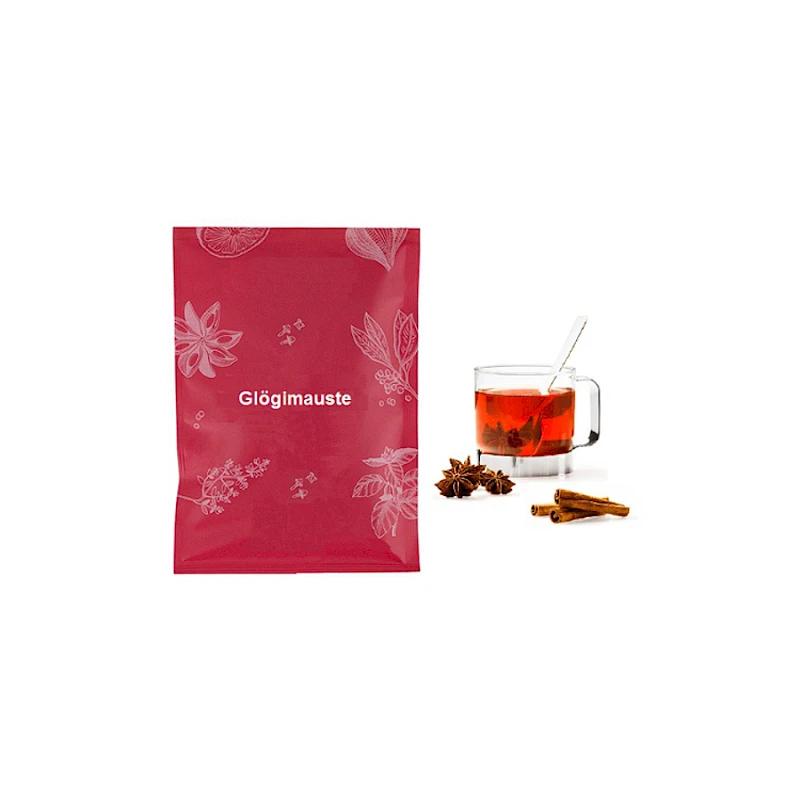 Glögimaustepussi omalla painatuksella