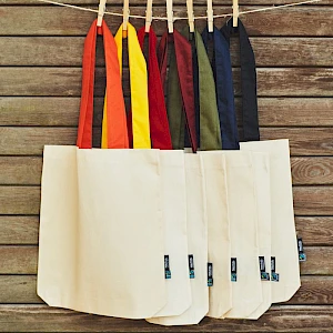Puuvillakassi Twill Contrast FairTrade