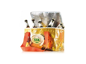 Kylmälaukku pitkillä hihnoilla