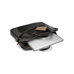 Nahkainen laptop-laukku