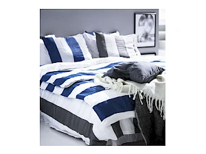 Raidallinen pussilakanasetti