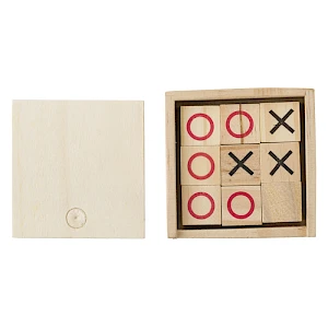 Ristinolla peli Wood