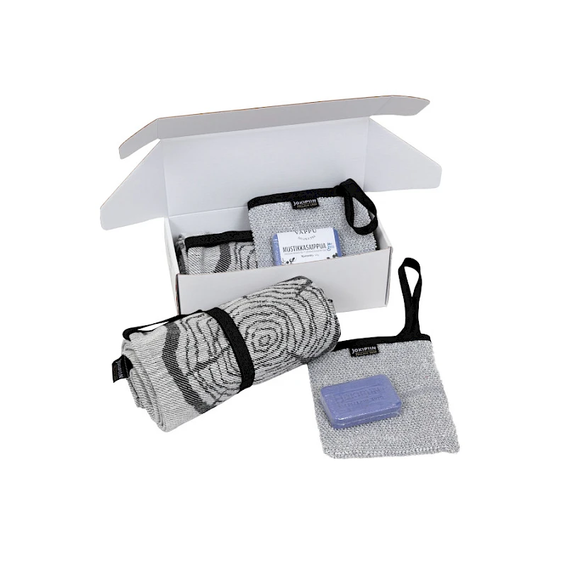 Jokipiin Pellava Mänty Saunasetti