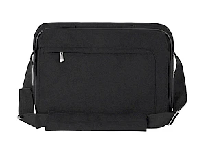 Tietokonelaukku logolla