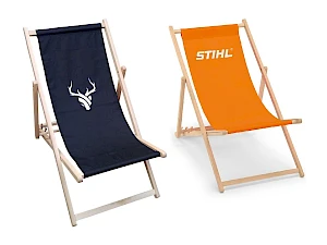 Aurinkotuoli painatuksella