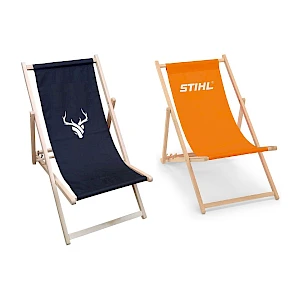 Kansituoli Rantatuoli painettuna Aurinkotuoli painatuksella