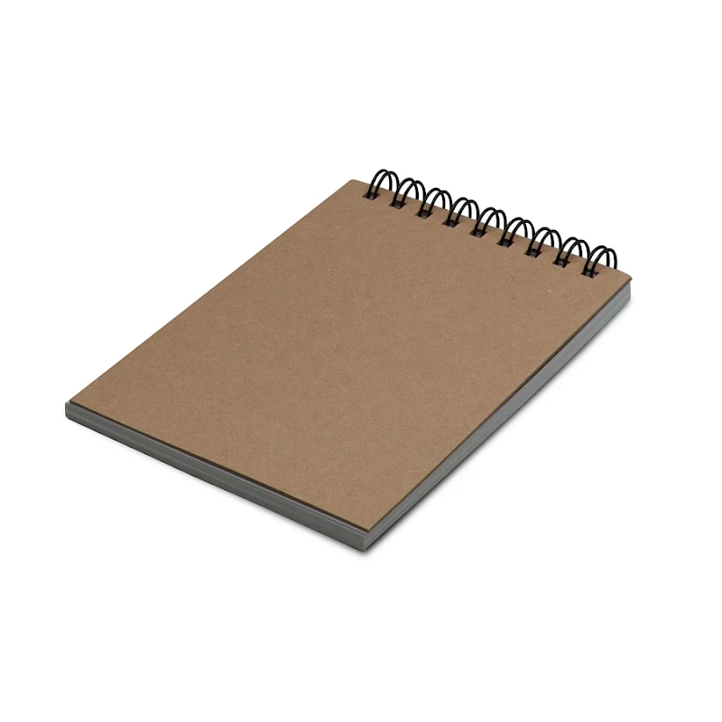 Kierresidottu Muistikirja Kivipaperia Painatuksella