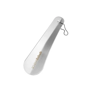 Kenkälusikka ruostumattomasta teräksetsä omalla logokaiverruksena