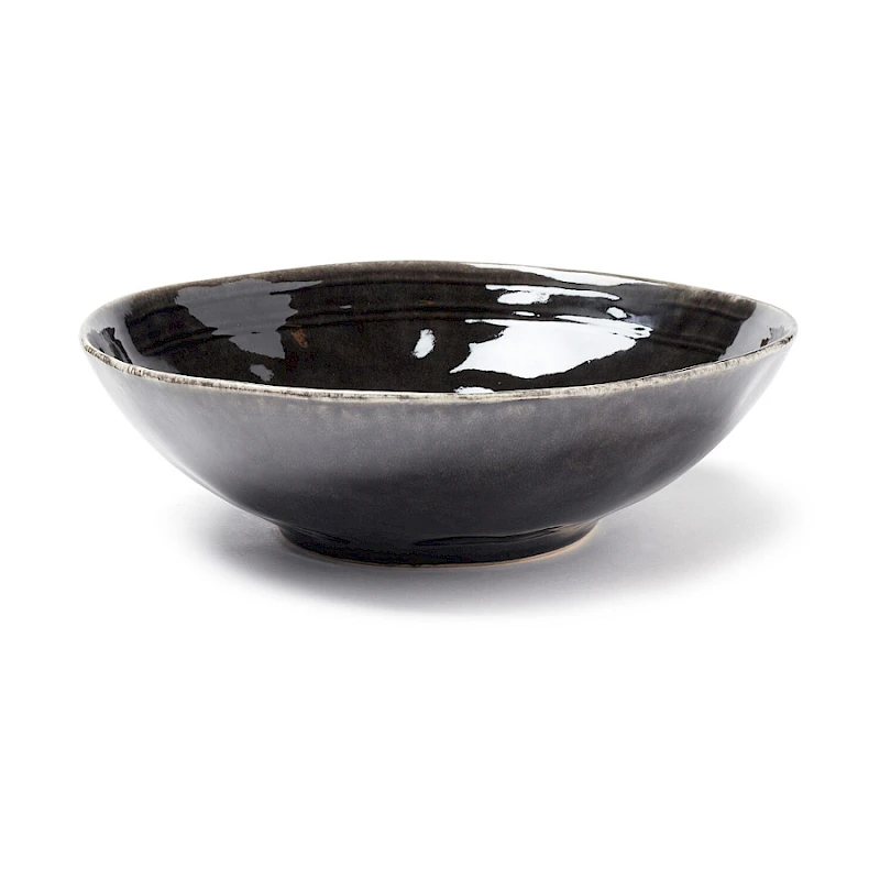 Kulho Musta Tarjoilukulho Nomino 30 cm